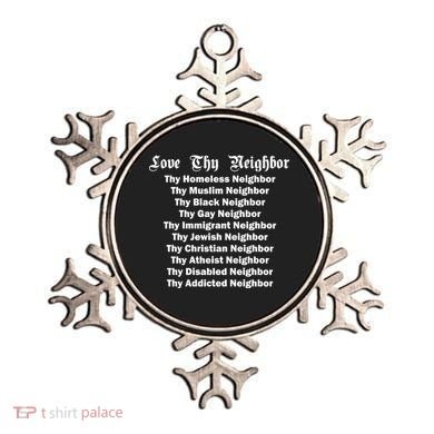Love Thy Neighbor Equals Ornament