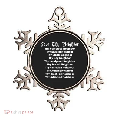 Love Thy Neighbor Equals Ornament