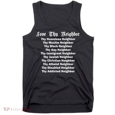 Love Thy Neighbor Equals Tank Top