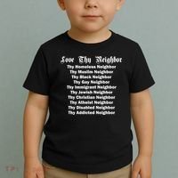 Love Thy Neighbor Equals Toddler T-Shirt thumb 2
