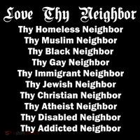 Love Thy Neighbor Equals Women's T-Shirt thumb 6