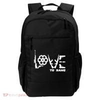 Love To Bang Funny Gun Bullets Backpack thumb 0