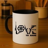 Love To Bang Funny Gun Bullets Coffee Mug thumb 4