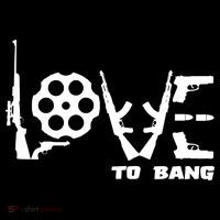 Love To Bang Funny Gun Bullets Women's Hoodie thumb 2