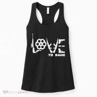 Love To Bang Funny Gun Bullets Women's Tank Top thumb 0