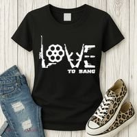 Love To Bang Funny Gun Bullets Women's T-Shirt thumb 3
