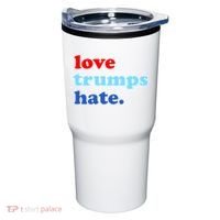 Love Trumps Hate. Anti-Trump Not My President Tumbler thumb 0