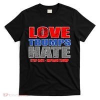 Love Trumps Hate Anti Trump Impeach Not My President T-Shirt thumb 0