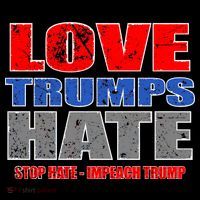 Love Trumps Hate Anti Trump Impeach Not My President Coffee Mug thumb 5