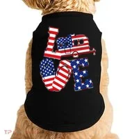 Love USA Camping  Doggie Tank thumb 0
