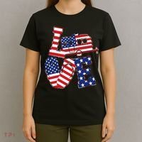 Love USA Camping  T-Shirt thumb 4