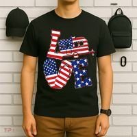 Love USA Camping  T-Shirt thumb 6