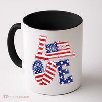 Love USA Camping  Coffee Mug thumb 0