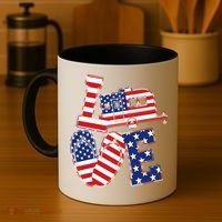 Love USA Camping  Coffee Mug thumb 4