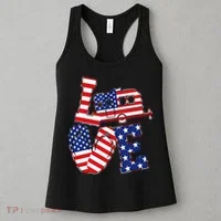 Love USA Camping  Women's Tank Top thumb 3