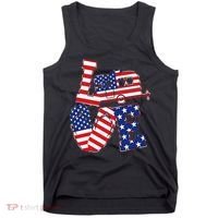 Love USA Camping  Tank Top thumb 0
