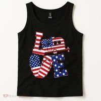 Love USA Camping  Tank Top thumb 2