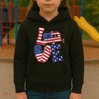 Love USA Camping  Kids Hoodie thumb 3