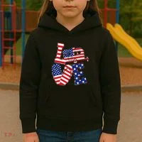 Love USA Camping  Kids Hoodie thumb 3