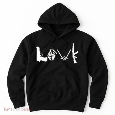 Love Weapons Logo Hoodie