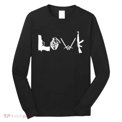 Love Weapons Logo Long Sleeve Shirt