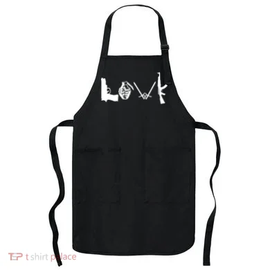 Love Weapons Logo Apron