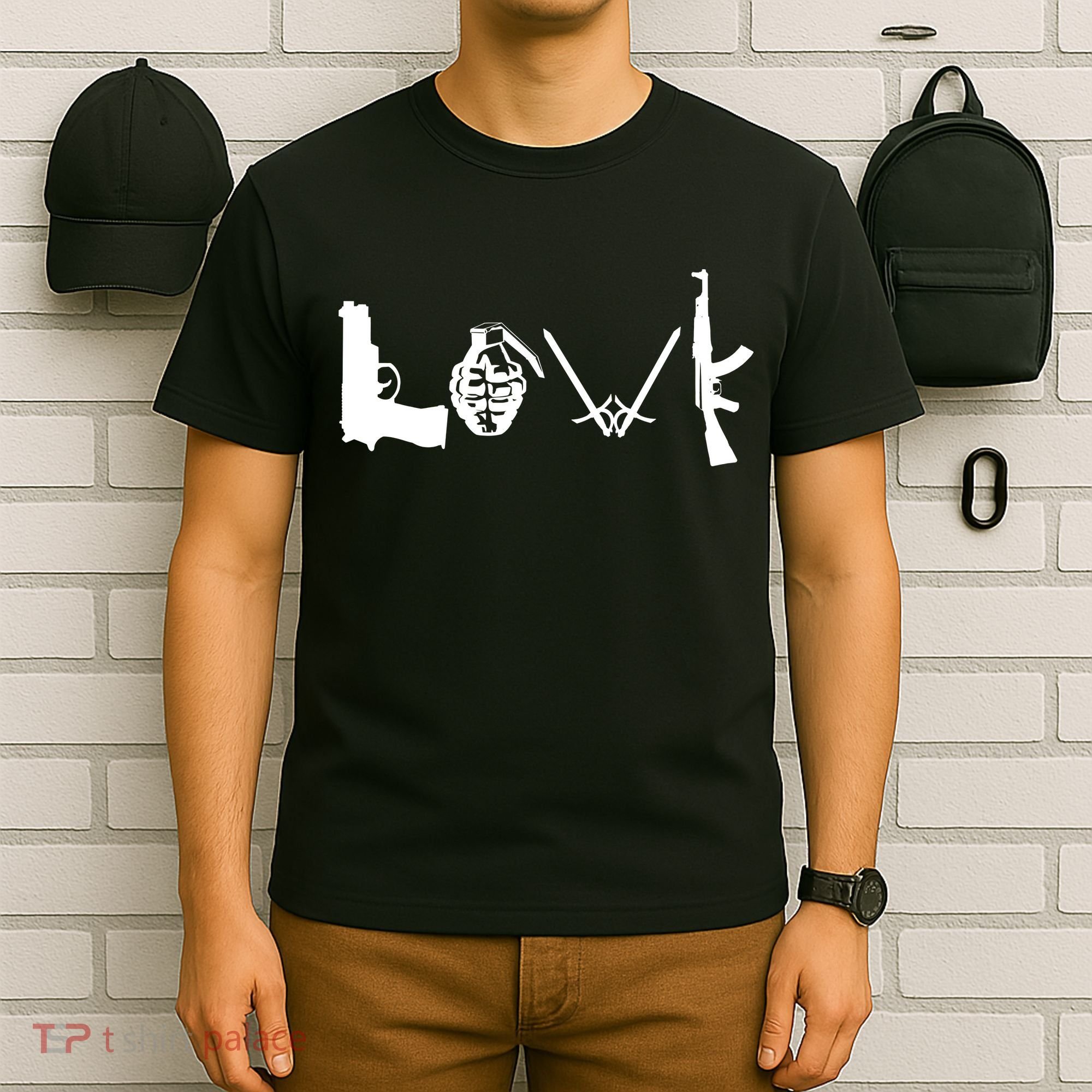 Love Weapons Logo T-Shirt