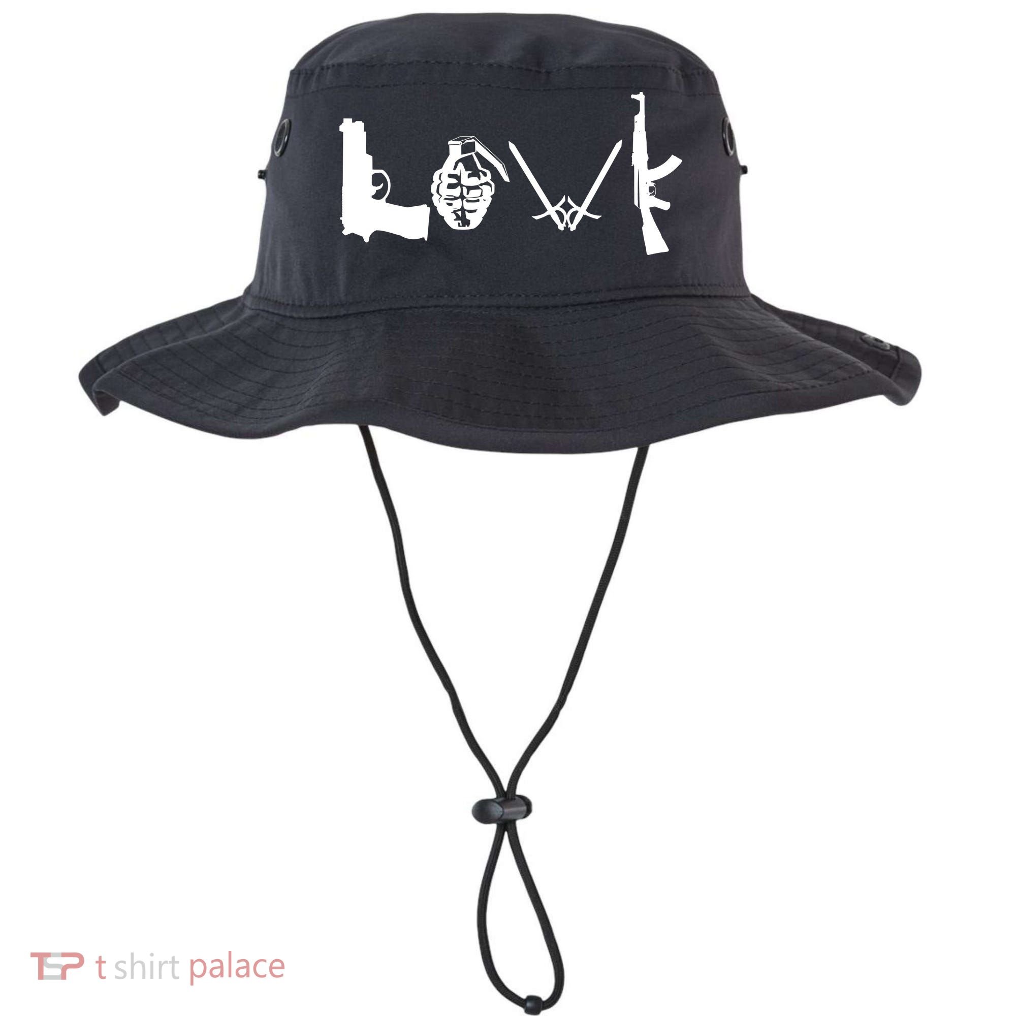 Love Weapons Logo Bucket Hat