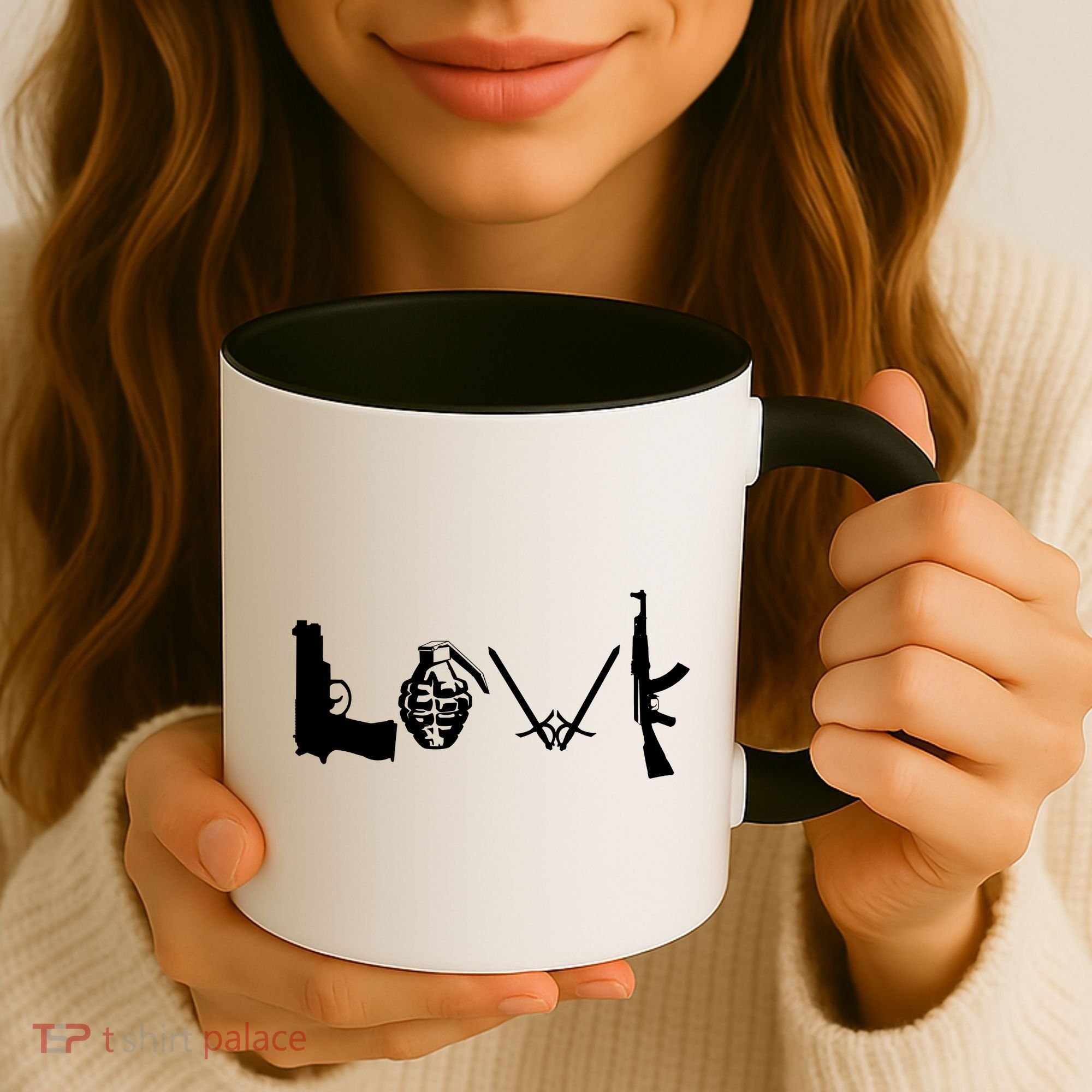 Love Weapons Logo Coffee Mug
