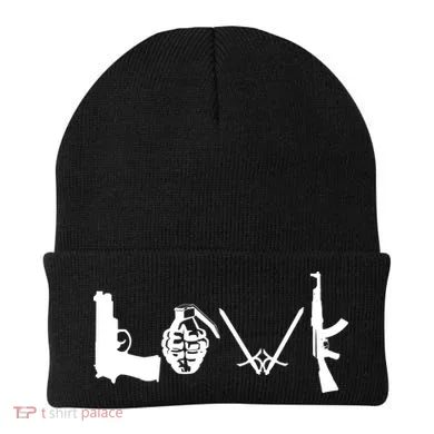 Love Weapons Logo Beanie