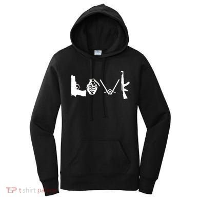 Love Weapons Logo Women's Hoodie