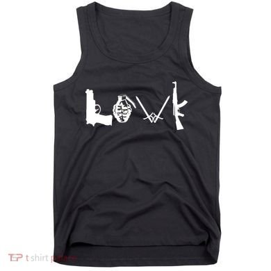 Love Weapons Logo Tank Top