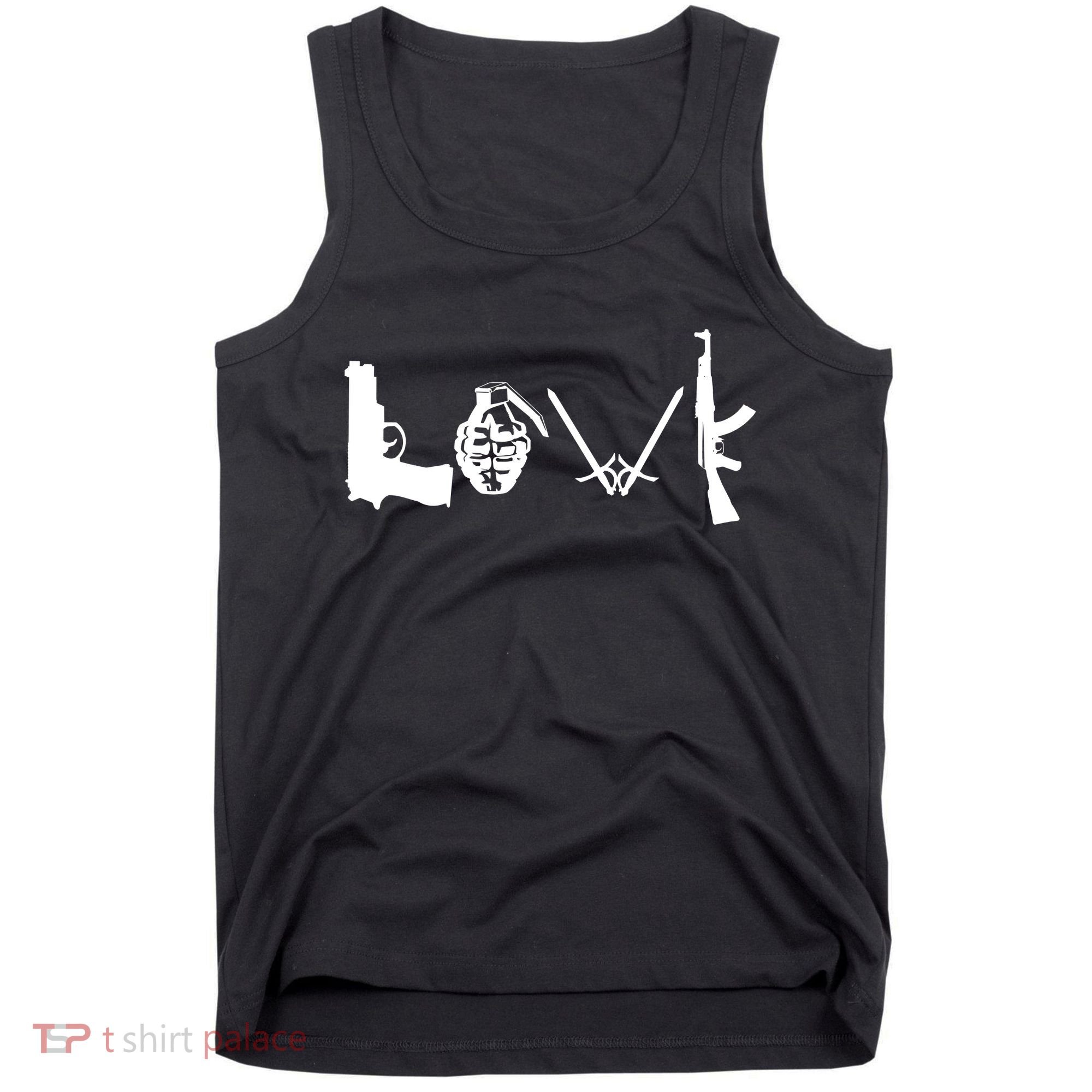 Love Weapons Logo Tank Top