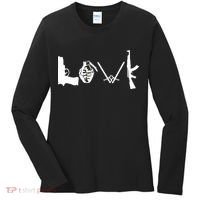 Love Weapons Logo Women's Long Sleeve Shirt thumb 0