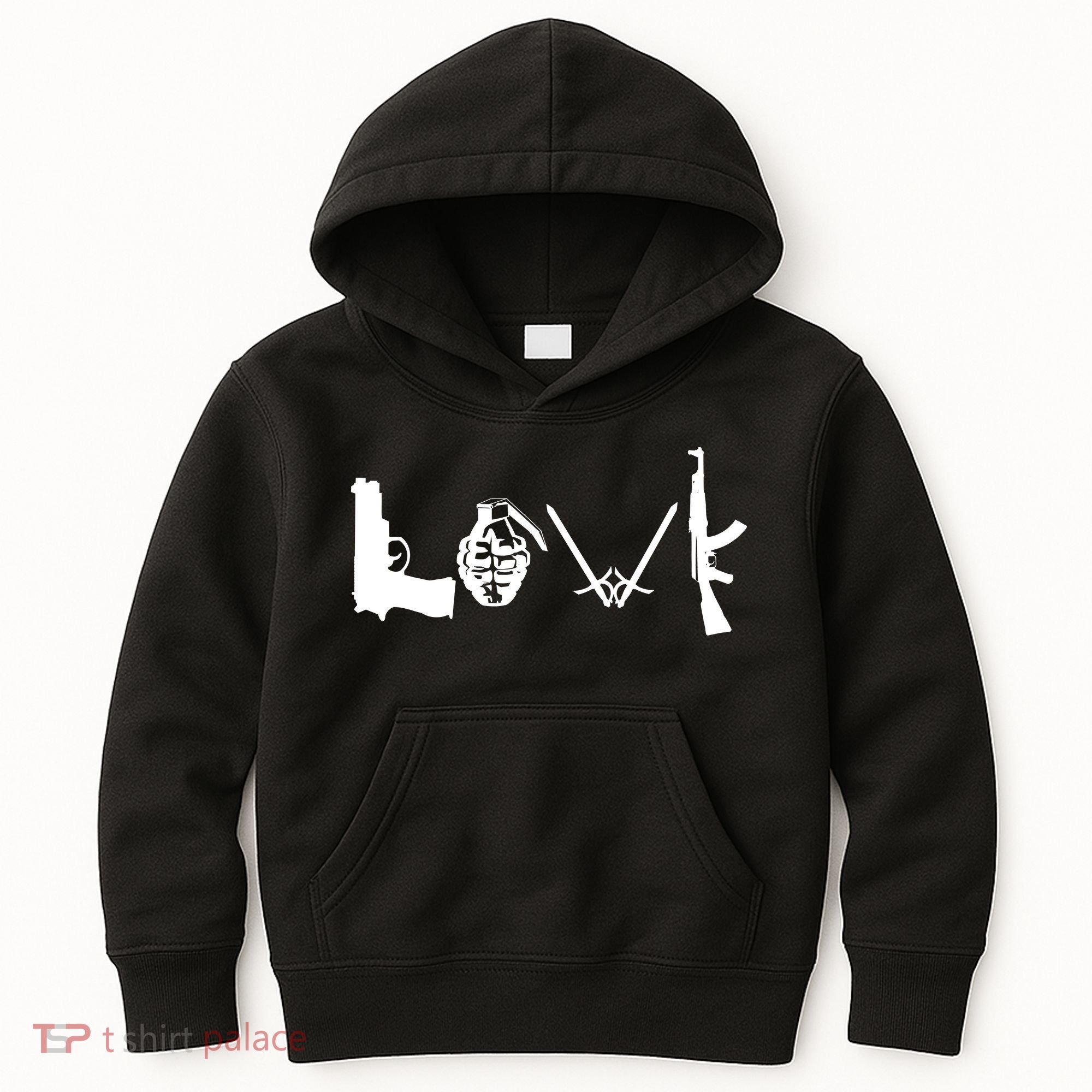 Love Weapons Logo Kids Hoodie