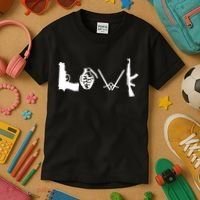 Love Weapons Logo Kids T-Shirt thumb 3