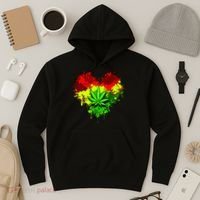 Love Weed Medical Marijuana Hoodie thumb 3