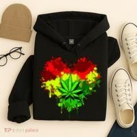 Love Weed Medical Marijuana Hoodie thumb 4