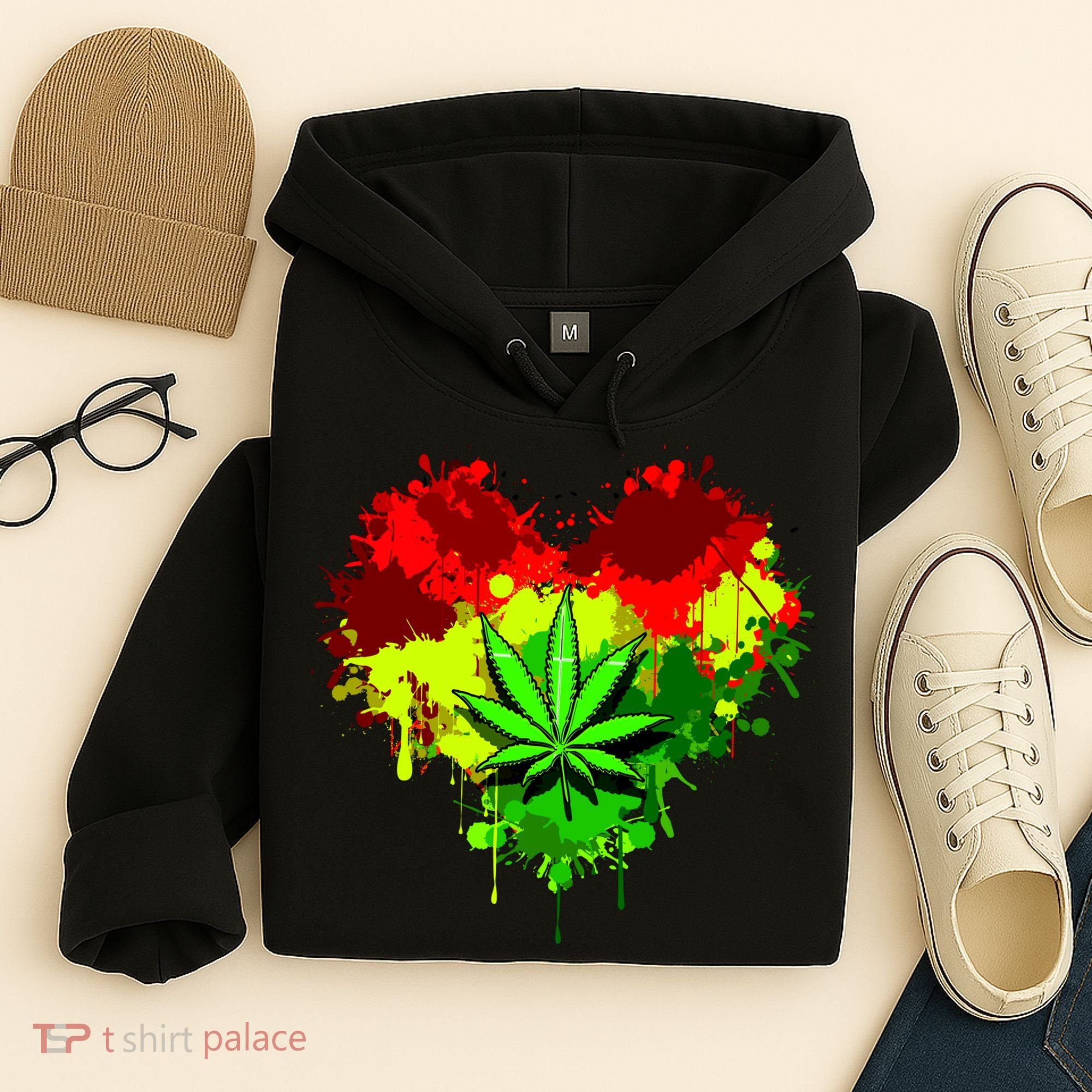 Love Weed Medical Marijuana Hoodie