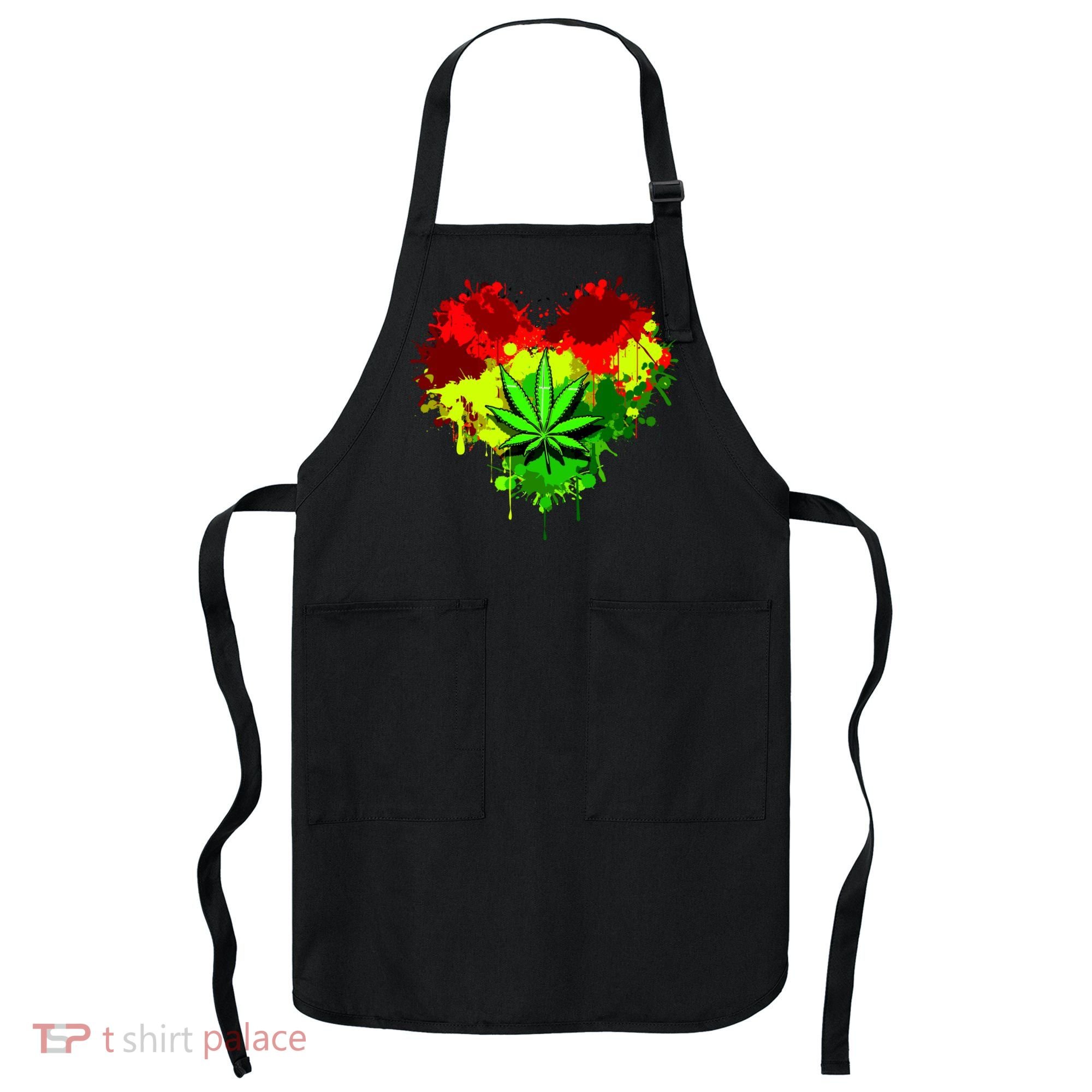 Love Weed Medical Marijuana Apron