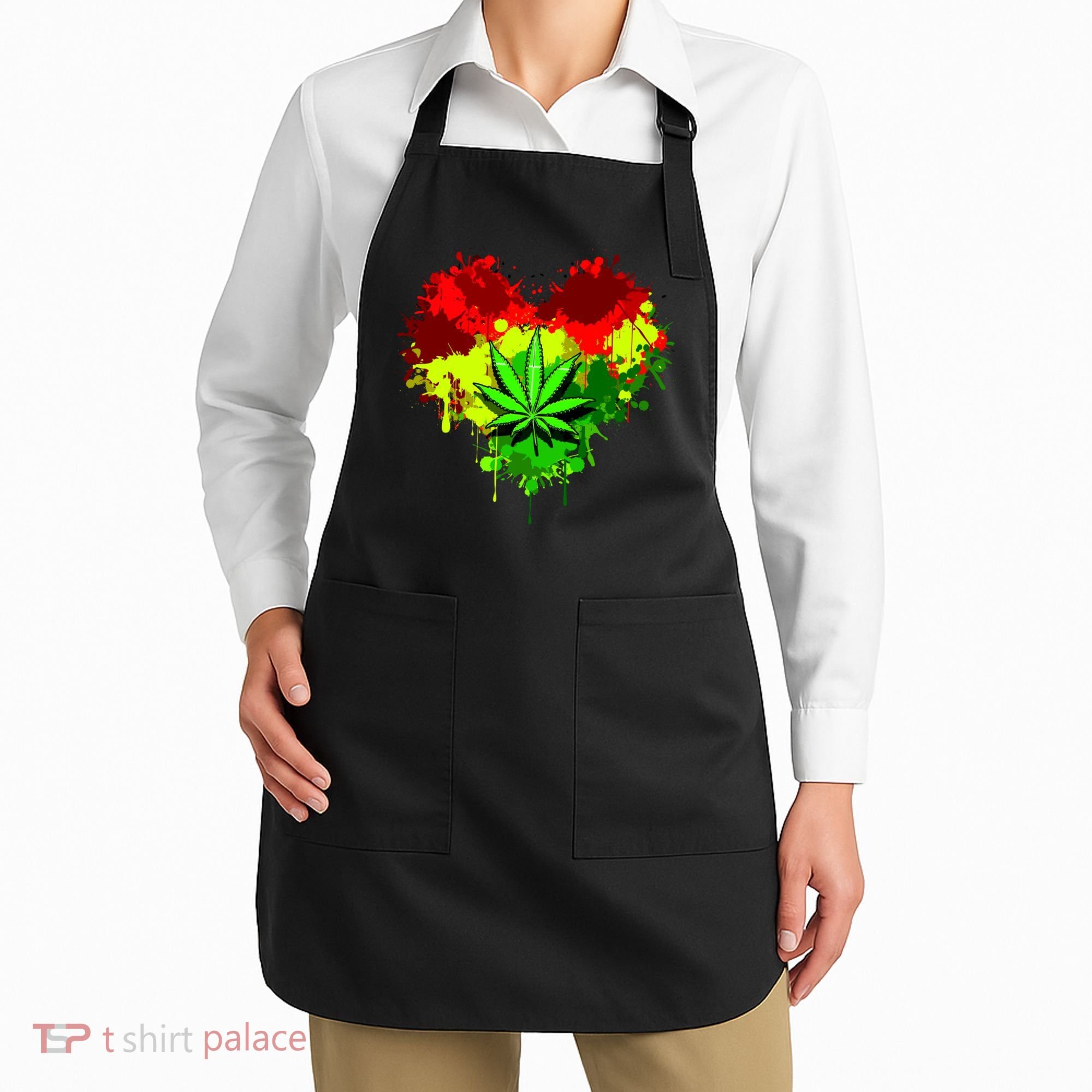 Love Weed Medical Marijuana Apron