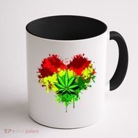 Love Weed Medical Marijuana Coffee Mug thumb 1
