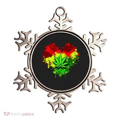 Love Weed Medical Marijuana Ornament