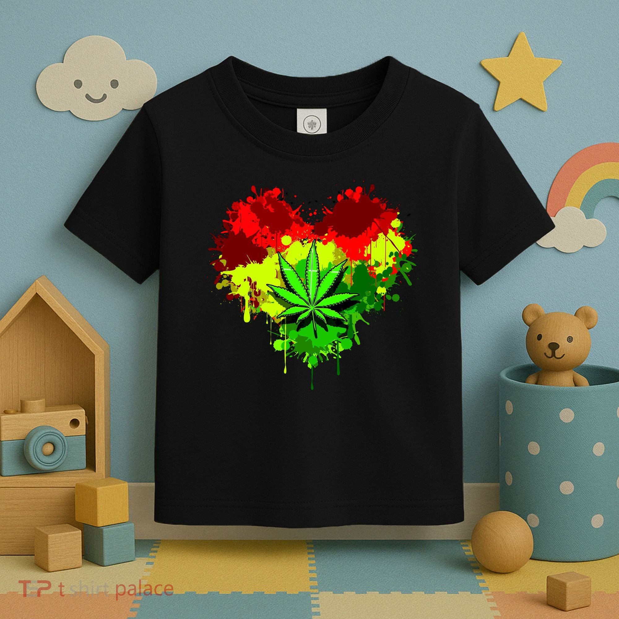 Love Weed Medical Marijuana Toddler T-Shirt