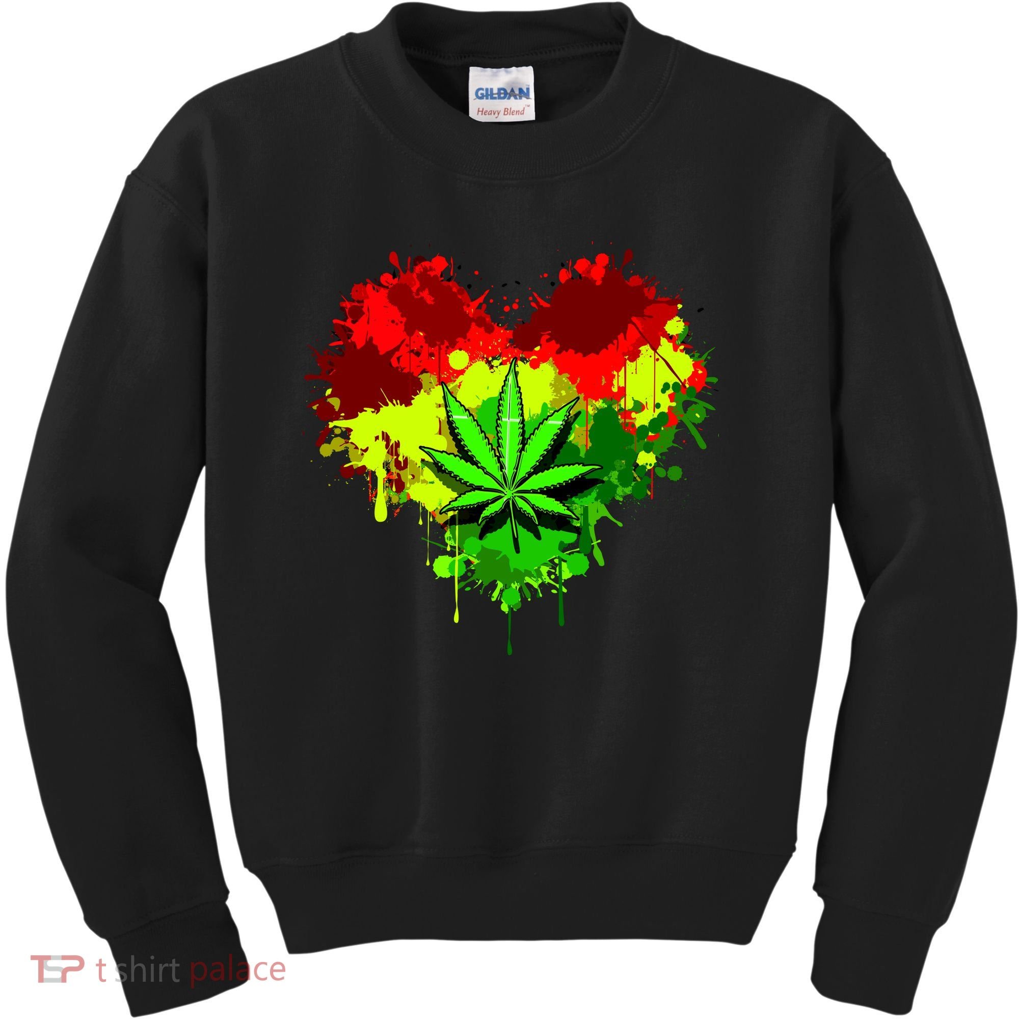 Love Weed Medical Marijuana Kids Sweatshirt