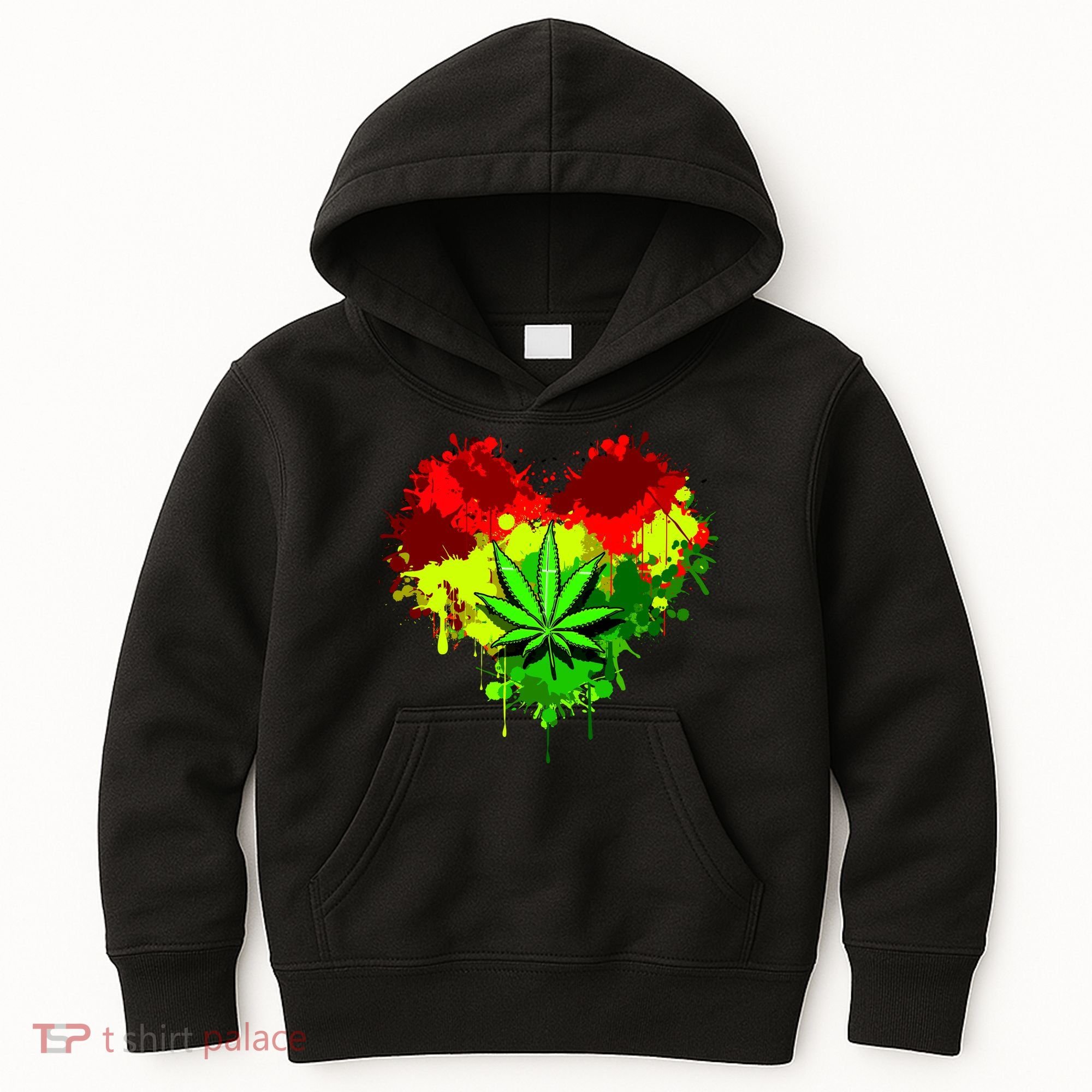 Love Weed Medical Marijuana Kids Hoodie
