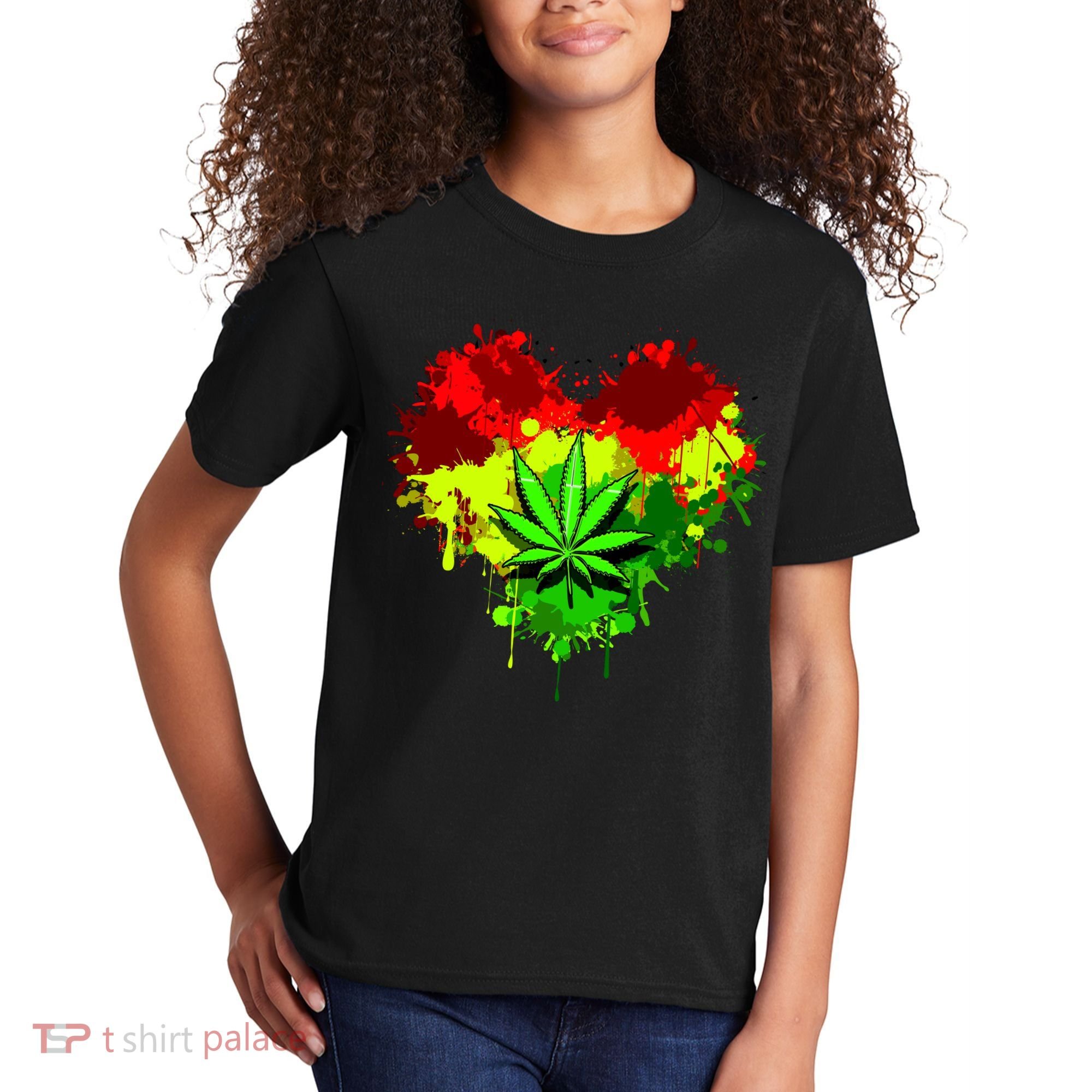 Love Weed Medical Marijuana Kids T-Shirt