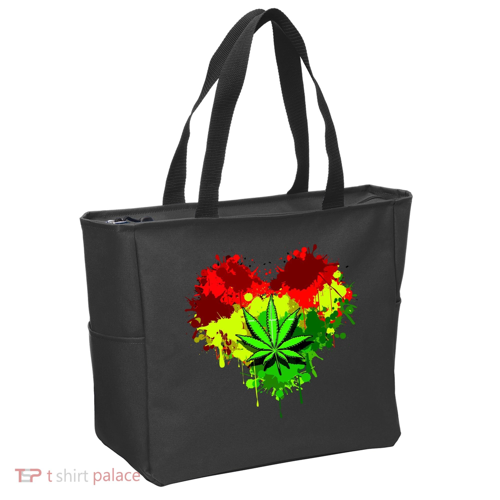 Love Weed Medical Marijuana Tote Bag