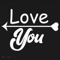 Love You Arrow Heart Backpack thumb 2
