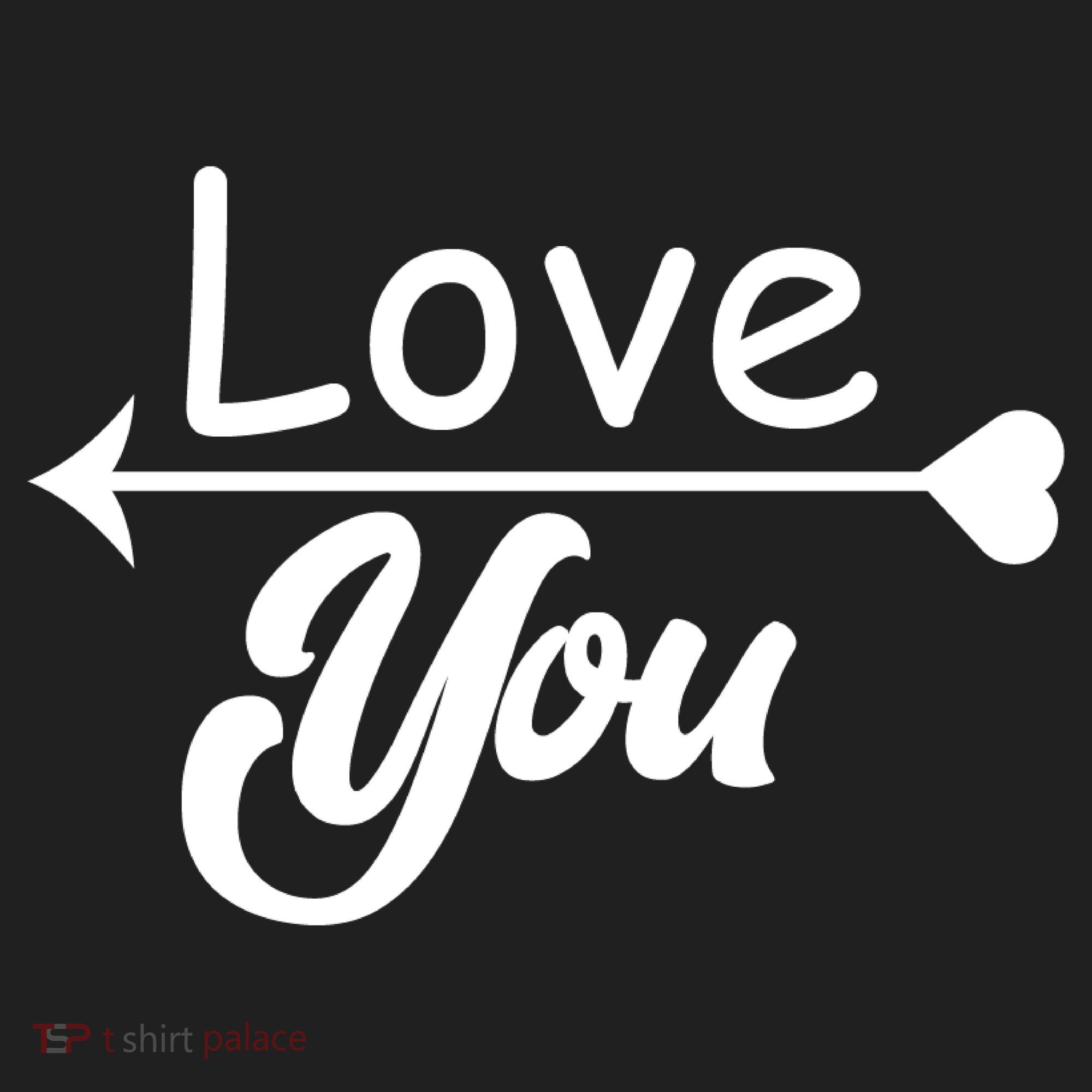 Love You Arrow Heart Tumbler